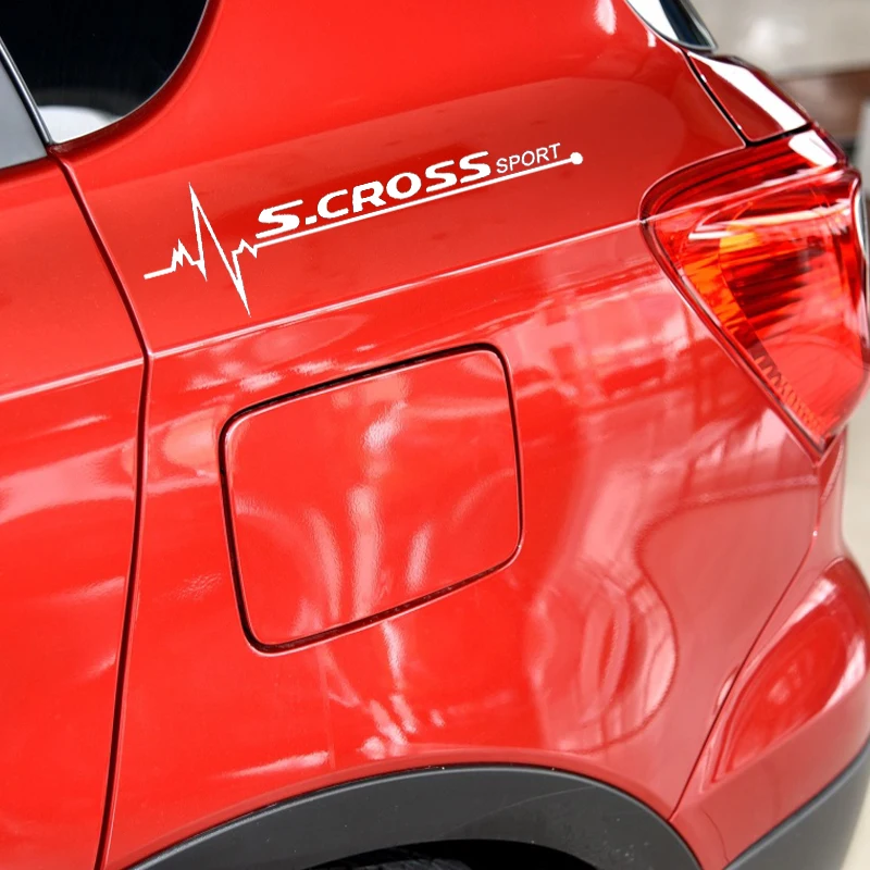

2 Pcs Vinyl Car Sticker Car Decal Styling For Suzuki Scross