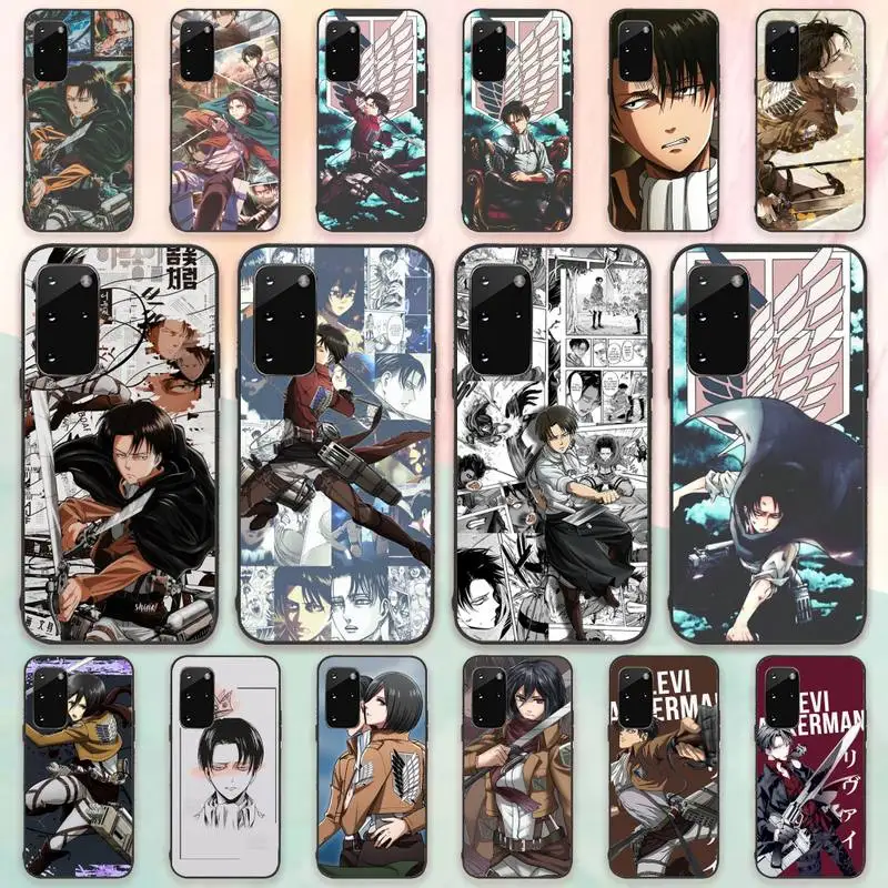 

Anime Attack On Titan Phone Case For Samsung S21 S30 Plus ultra 5G M11 A50 A51 A71 A20S
