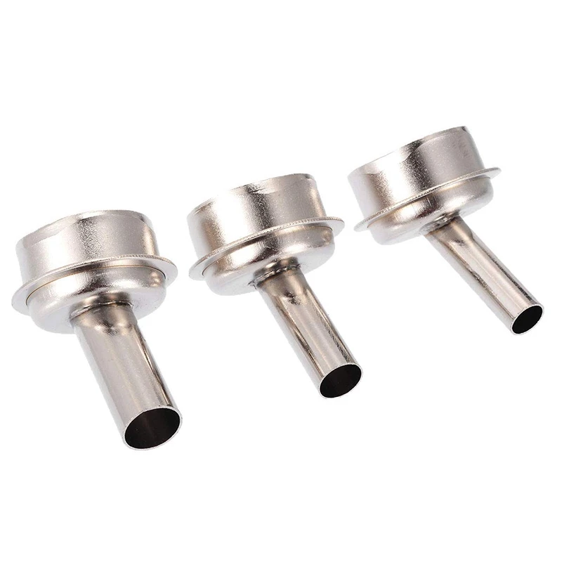 

6Pcs 45 Degree Bent Curved Heat Nozzle 2.5/3/4/6/7/9mm Hot Air Nozzles for QUICK 861DW Soldering Station