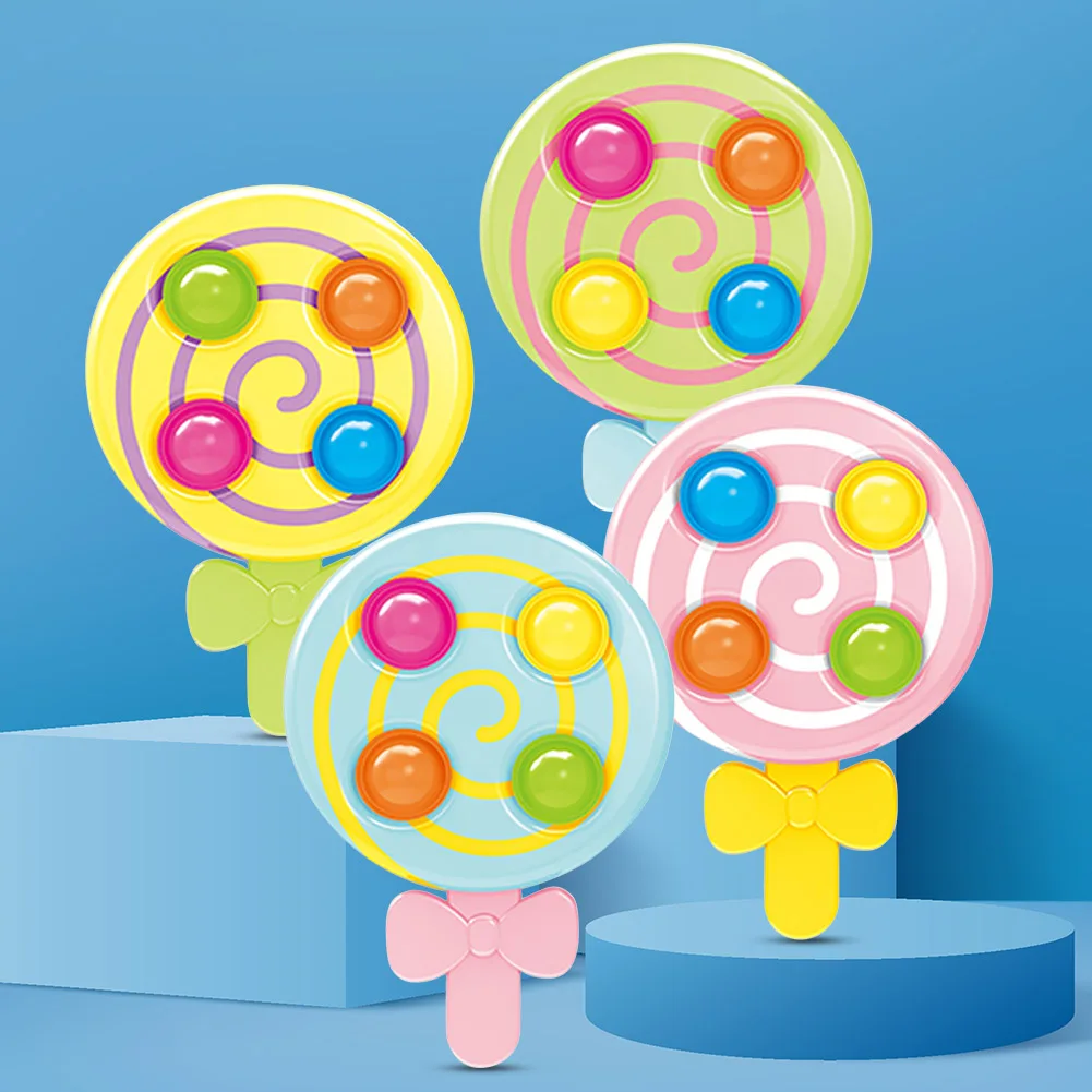 Juguete sensorial de silicona para aliviar el estr&eacute;s, juguete relajante de descompresi&oacute;n para Autismo para ni&ntilde;os y adultos-0