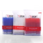 Высокая Температура трения заправляемая ручка 100 шт.пакет черный, белый цвет синий и красный цвета 1,0 мм для заправки зажигалок для одежды кожа маркировка с указанием резки