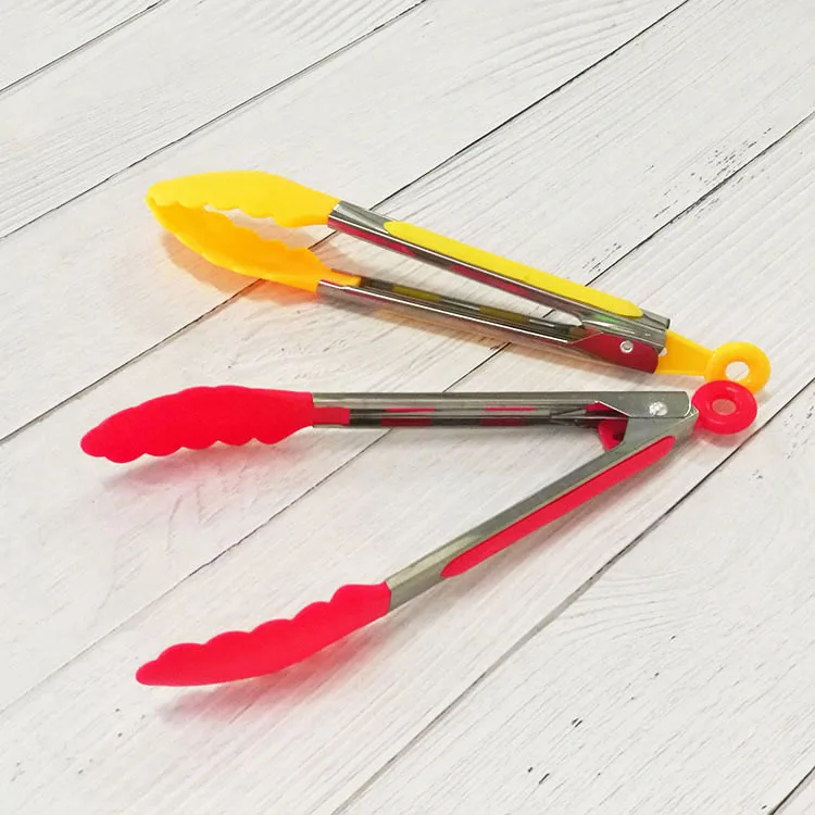 1 шт. Нержавеющая сталь Кухня щипцы для барбекю зажим Еда пицца хлеб десерт