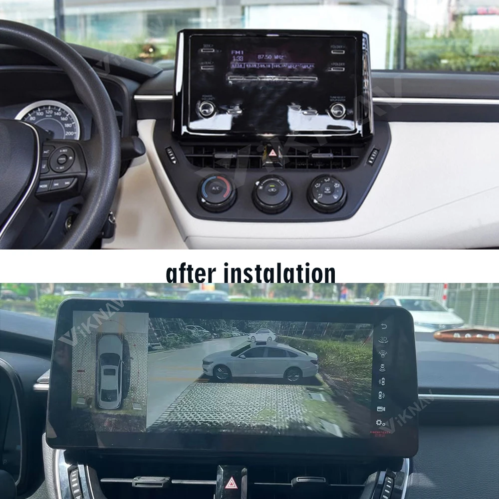 

2 Din Android Car DVD Multimedia Player For Toyota Corolla 2019 2020 2021 car GPS Navigation Stereo Radio Touch Screen head unit