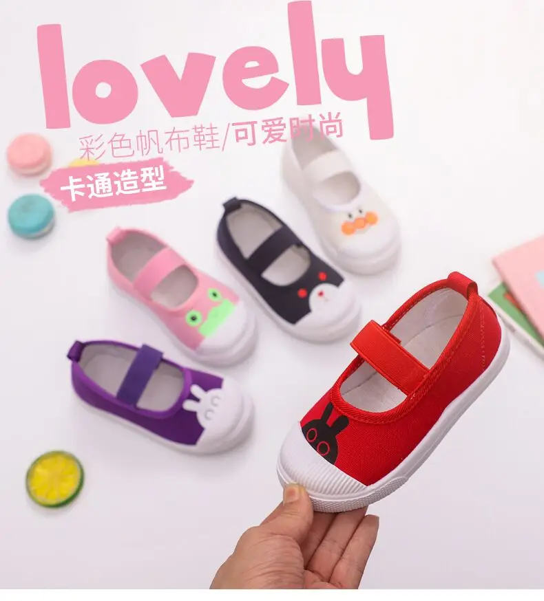 Детская парусиновая обувь Новинка 2019 года Корейская версия белой обуви для