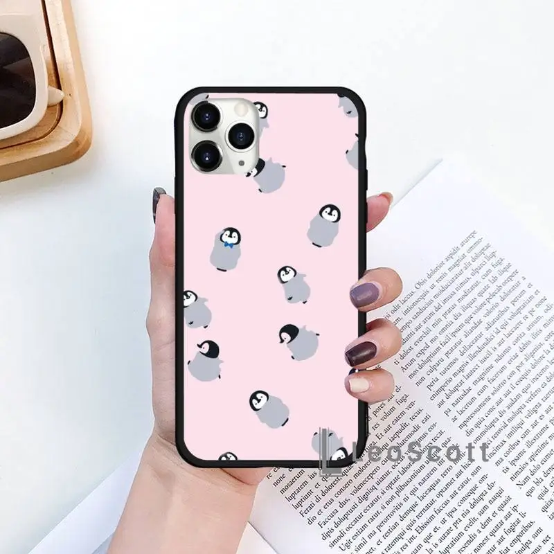 

Dog Cat Bear Swan Phone Case for iPhone 11 12 mini pro XS MAX 8 7 6 6S Plus X 5S SE 2020 XR
