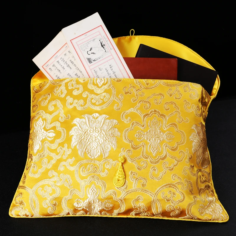 Сутра ткань сумка тибетская Буддийские принадлежности утолщенная парча