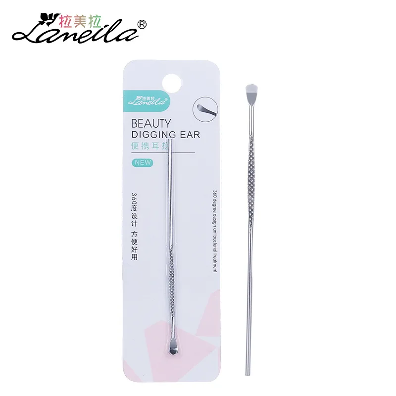 Ухочистка из нержавеющей стали ухочистка клипса для чистки ушей инструмент