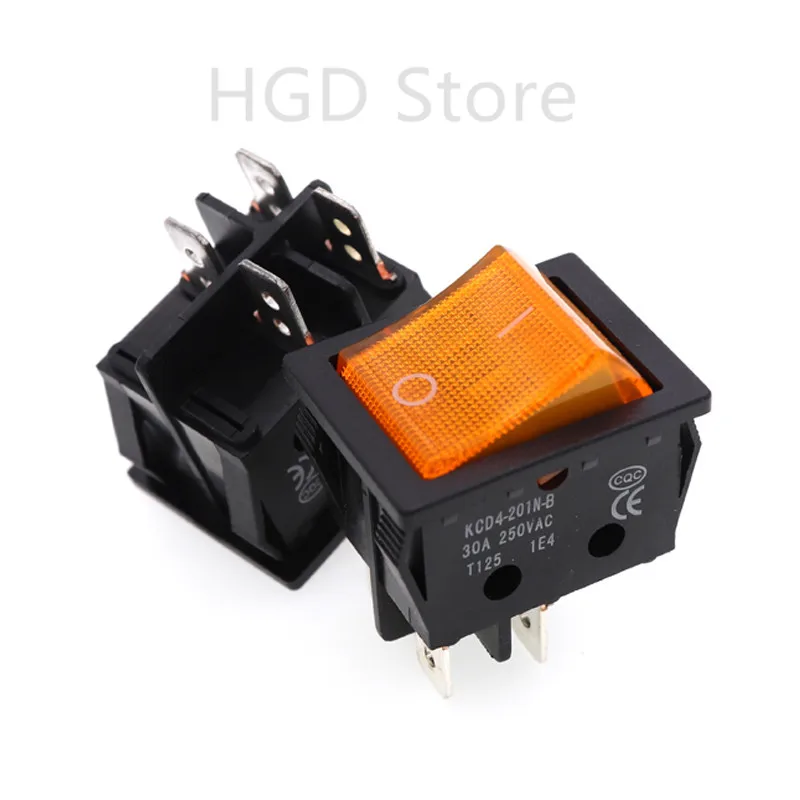 

Электрический сварочный аппарат KCD4, переключатель типа корабля с крассветильник кой, 30 А, 250 В переменного тока, Электронная духовка, телефон 4 контакта, T8555