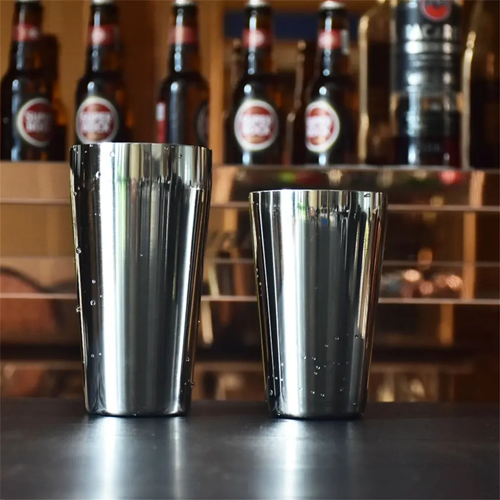 Профессиональный S75 9 600 мл шейкер из нержавеющей стали набор Бостонского стиля