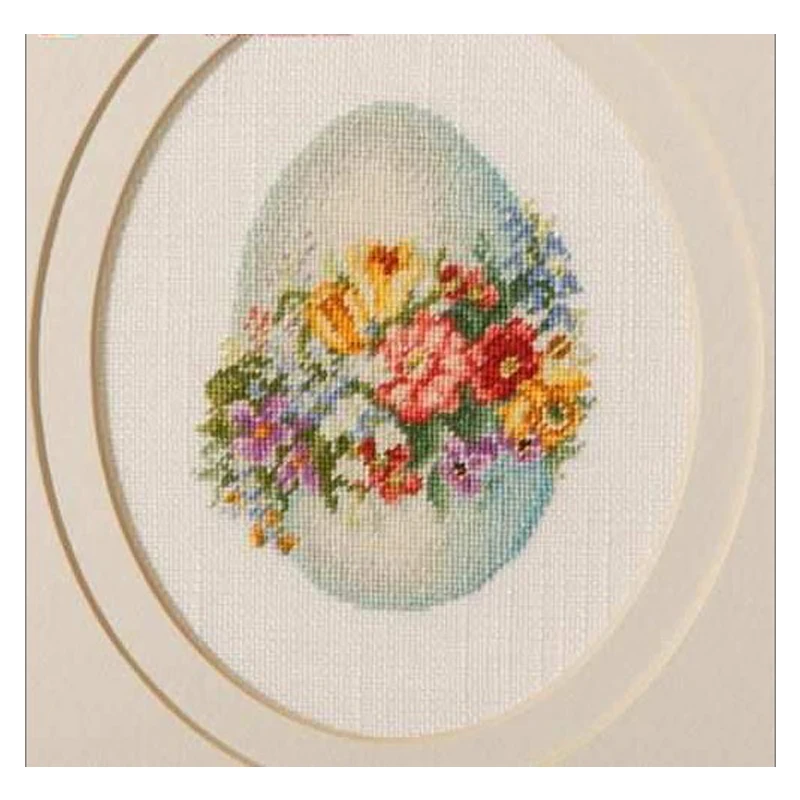 Высококачественный милый Набор для вышивки крестиком пасхальные яйца