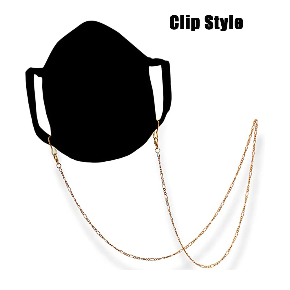 

Новый держатель для чехла для лица, медный ремешок на цепочке, стильный ремешок, аксессуары для ремня