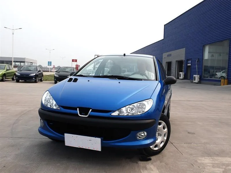 Left and Right Для peugeot 206 02/03/04/05/06/07 08 фары прозрачный абажур лампы в виде ракушки маска фары крышка - Цвет: Left and Right