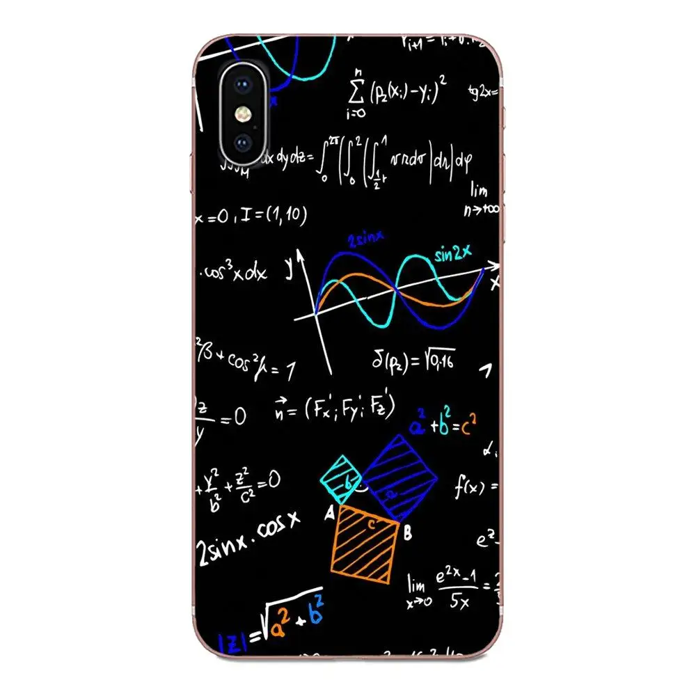 Дизайн математика и физика формулы для huawei P7 P8 P9 P10 P20 P30 Lite Mini Plus Pro Y9 Prime P Smart Z 2018 2019 |