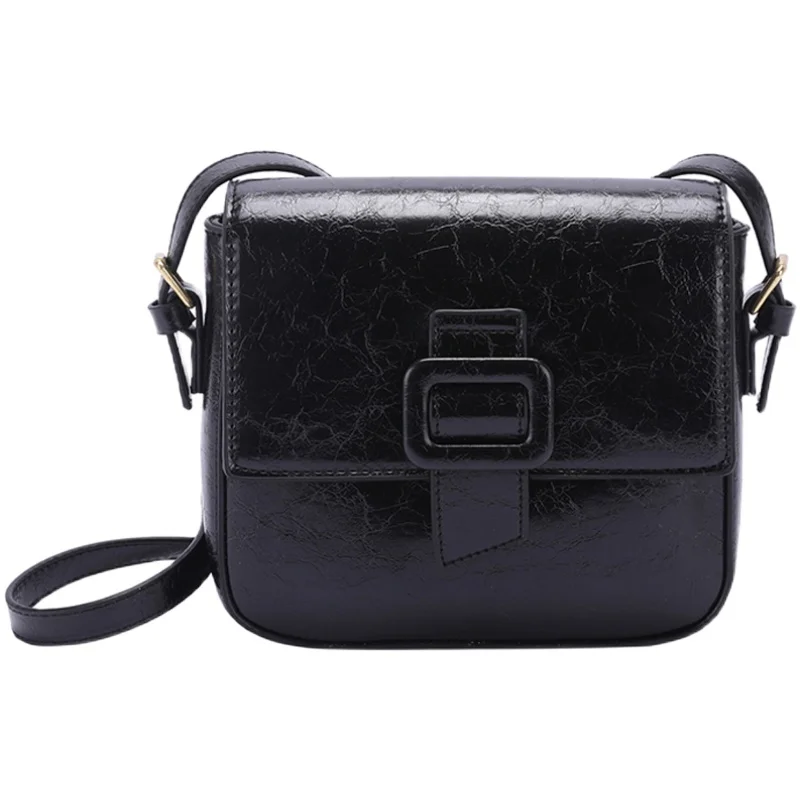 

Vintage Crossbody Bags Designer Flap Handbag Trend Branded Shoulder Purses Solid Color PU Leather for Women 2021 Handbags
