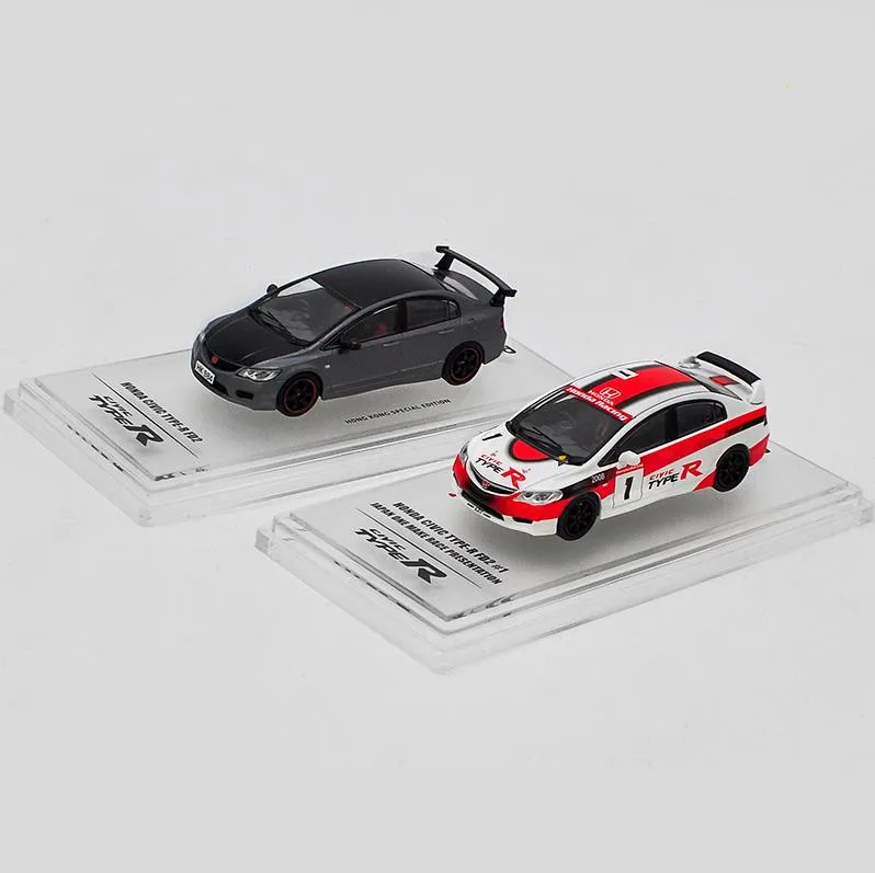1: 64 Honda Civic FD2 модель автомобиля из сплава изысканный подарок Коллекционная литая