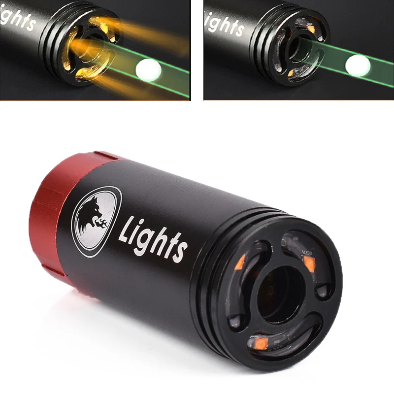 

Paintball Airsoft lighter s tracer Flamethrower Fluorescence Effect For 14mm/11mm Paintball Pistol Rifle Shooting Accessories