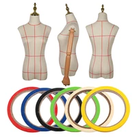 10rolls draping tape marking pattern cutting whiteboard marking tape dress form