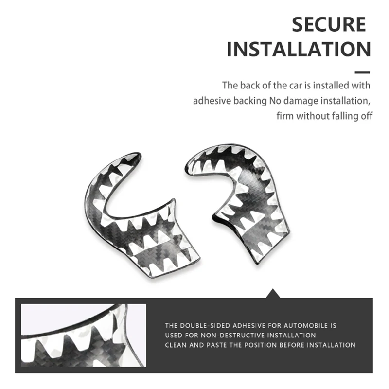 

For Mini Cooper R55 R56 R57 R58 R59 R60 R61 Real Carbon Fiber Car Accessories Interior Trim Car Gear Shift Cover Sticker