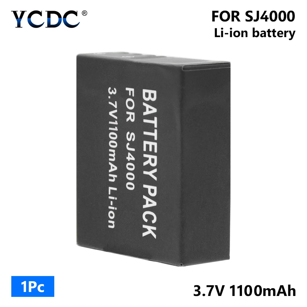 Аккумулятор 3 7 в 900 мАч для SJCAM SJ7000 SJ6000 SJ5000 SJ4000 Air 4K камера WIFI SJ4000|Цифровые