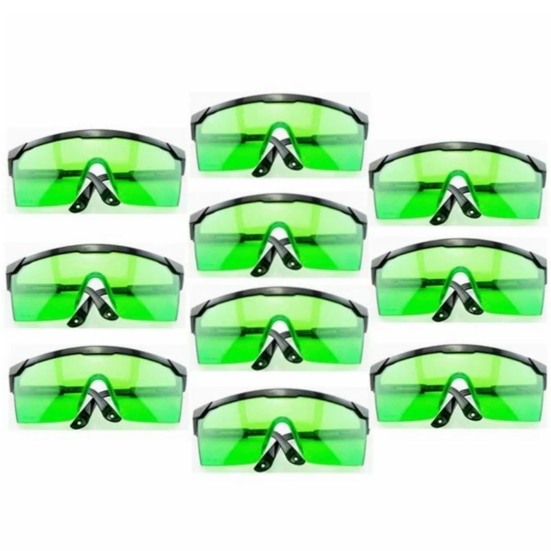 

10pcs Protective Goggles for Violet/Blue 400nm-450nm Laser Safety Glasses
