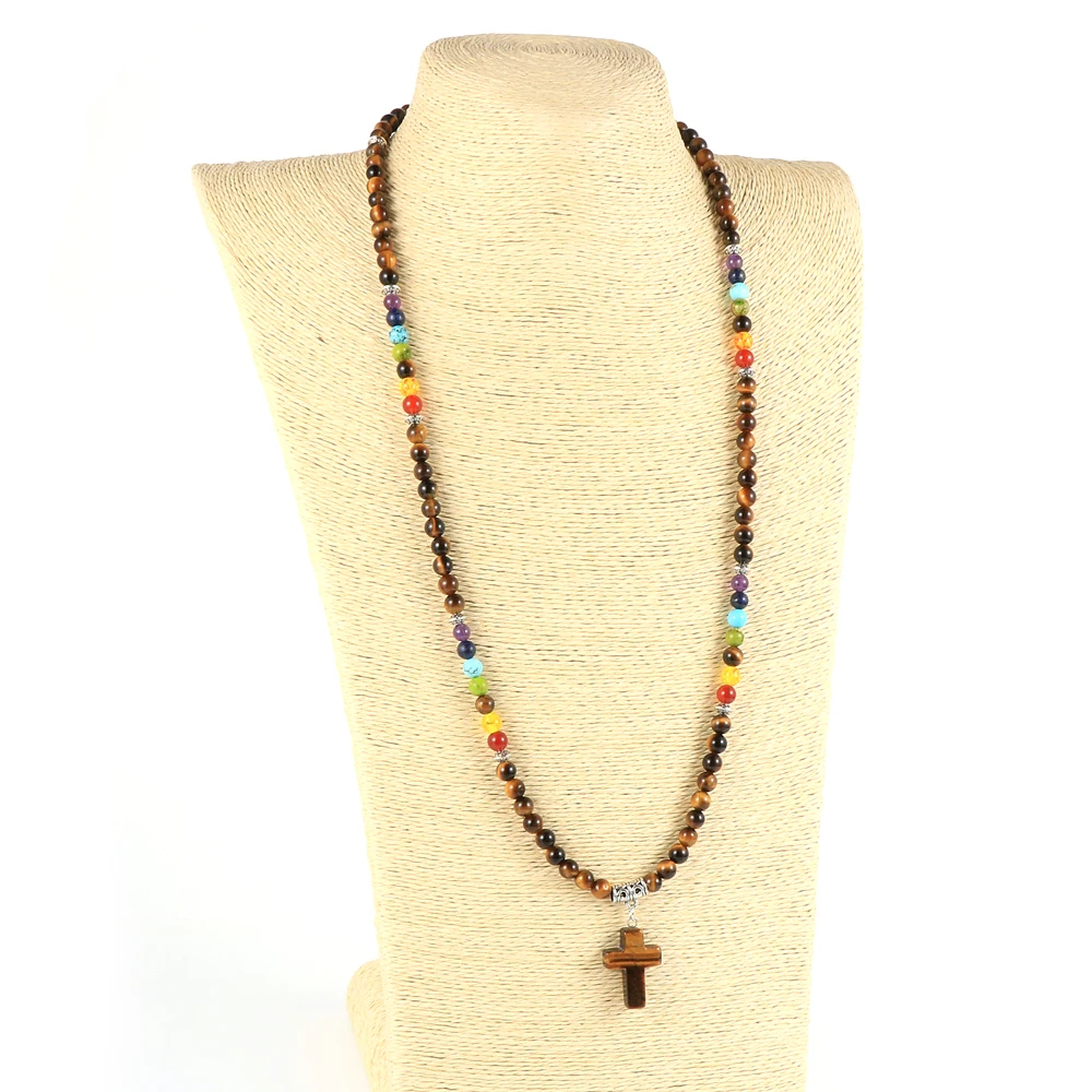 Женский и мужской браслет из натурального камня 7 чакр 108 малы бусины