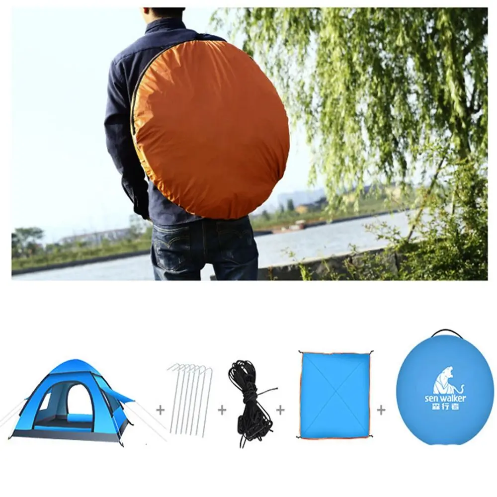 Палатка Автоматическая на 2-4 человек портативная туристическая палатка легко