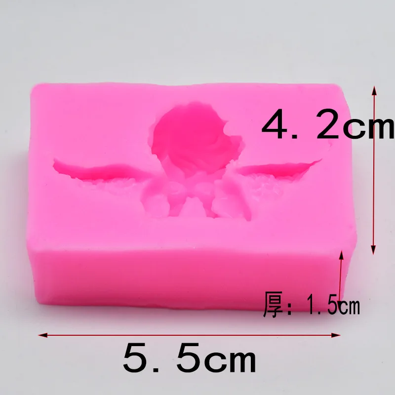 Форма для выпечки с 3D углом силиконовая форма сахарных изделий крыльями ангела