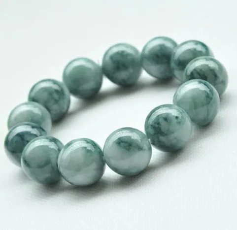 Погрузка из натурального нефрита бусины плавающие цветы для мужчин и женщин