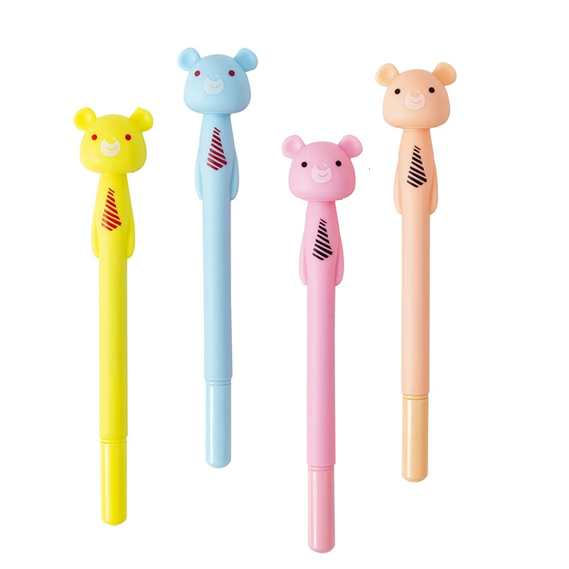 1 шт. милый галстук бабочка с рисунком медведя Lytwtw школьные канцелярские