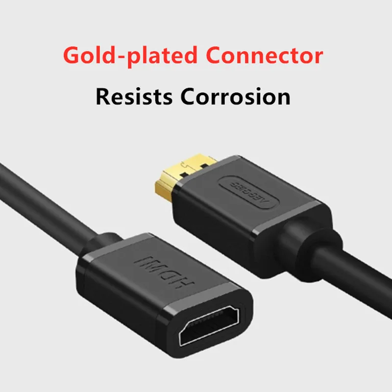 Veggieg HDMI Extension Cable HDMI2.0 Male to Female Gender Changer | Электроника