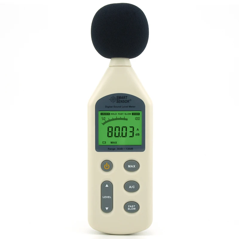 

30-130dBA High Accuracy Digital Sound Level Meter LCD decibel meter sound meter noise Measuring Instrument db Monitoring Tester