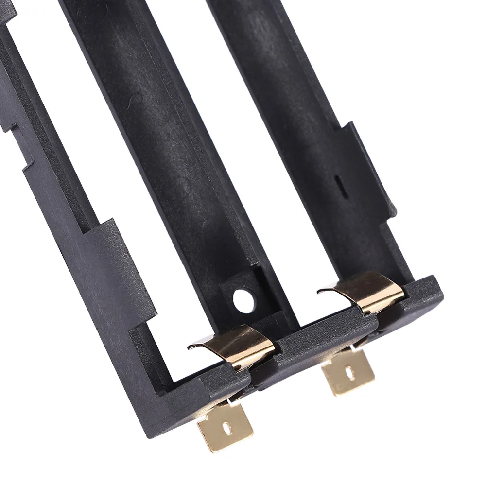 2X26650 держатель батареи SMD SMT для 26650 черный с бронзовые значки позолоченные 2x26650 3 7 V