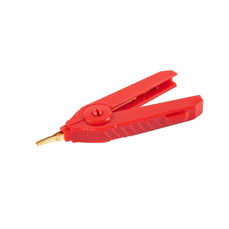 2 шт./компл. LCR-позолоченный медный зажим типа крокодил Kelvin четыре фотозажима |