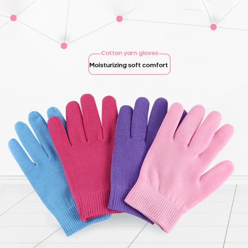 2 шт. перчатки для спа растений эфирное масло гель ухода за кожей рук увлажняющие