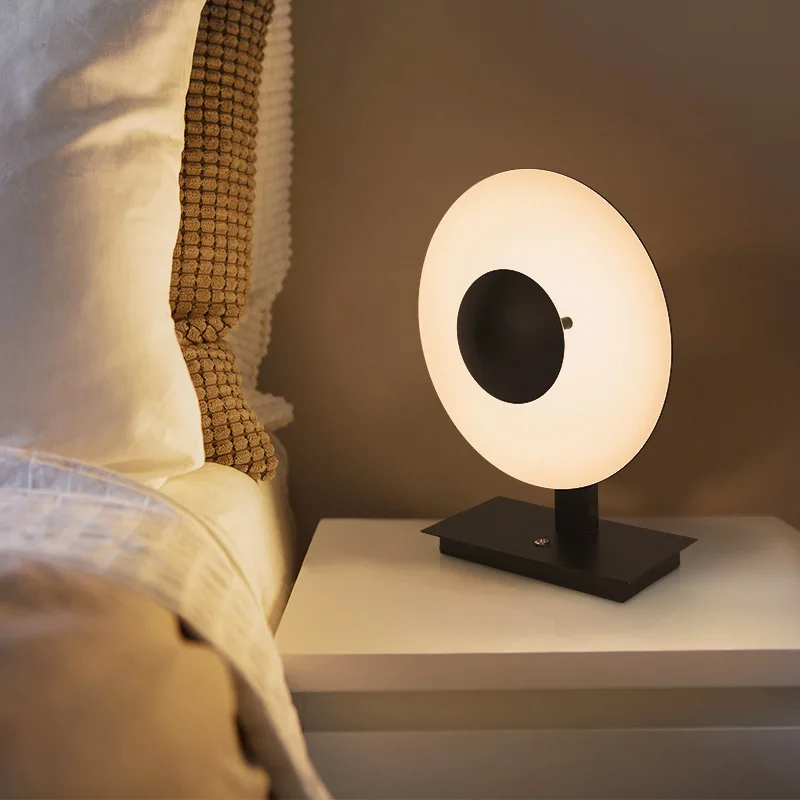 

Modern Nordic study table lamp bedroom living room designer model room creative simple personality warm table lamp