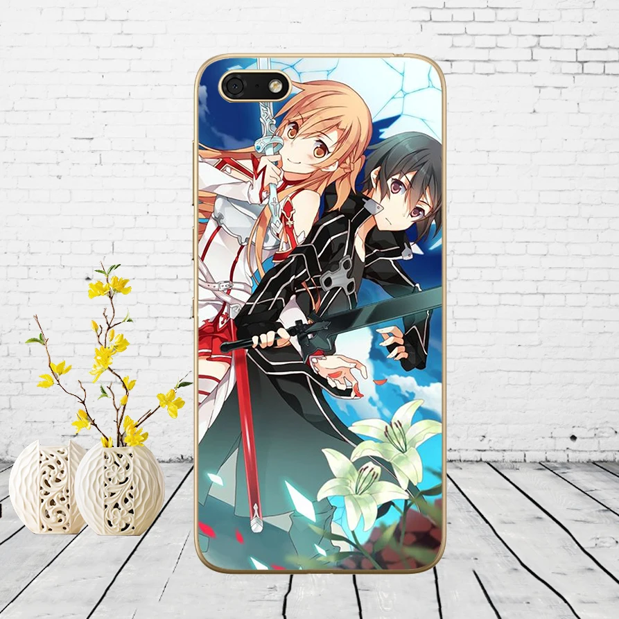 15 Мягкий силиконовый чехол 239DD Sword Art Online SAO Аниме Манга для huawei honor 9 10 Lite 7A 5,45 7a pro 7c 5,7 дюймов 7x 8x чехол - Цвет: 15