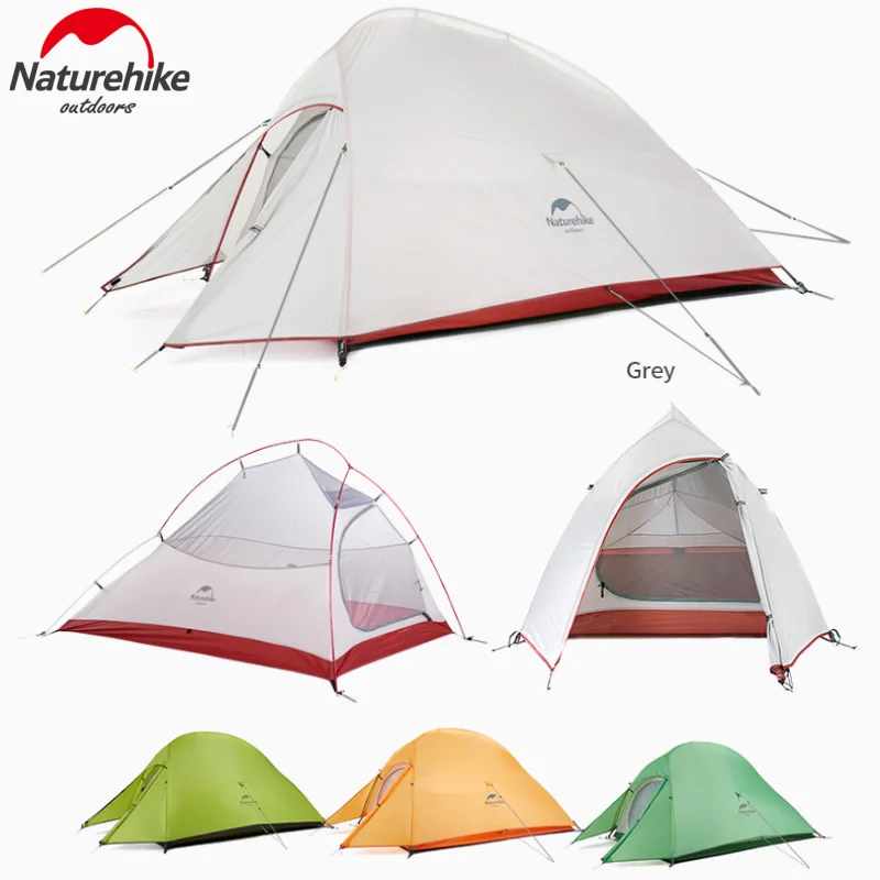 Naturehike Cloud Up 1 2 3 человека обновленная палатка для кемпинга Ультралегкая 20D