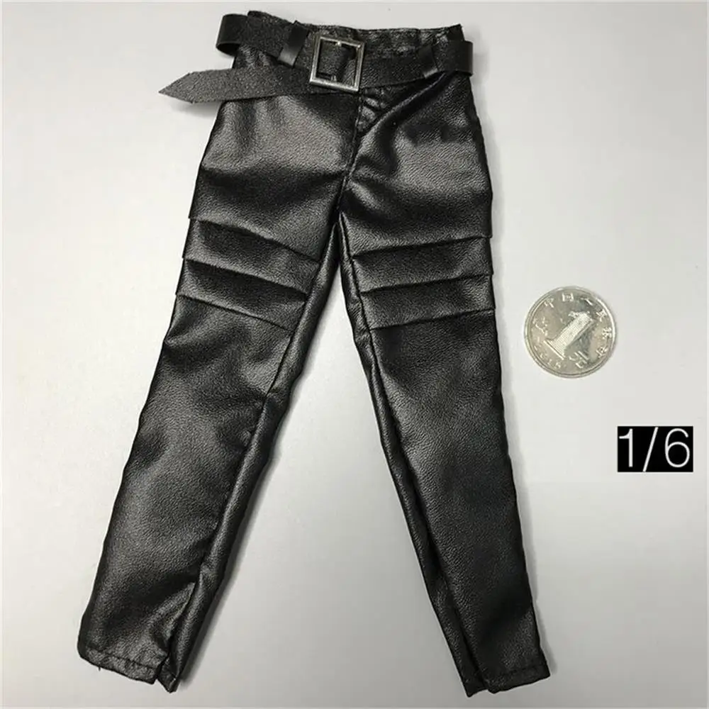 

For Sale Scale 1/6th Fashion Leather Jeans Belt Trousers Model Can Suit Mostly 12inch Action Doll Collectable