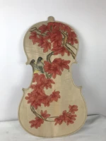 traditonal chinese realistic painting 14 cello wood art drawing on cello hand painting on maple wood