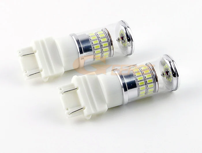 Фото Для Jeep Grand Cherokee 2011 2012 2013 2014 2015 HID головной светильник ультра яркий белый отражатель 3157 светодиодные лампы Дневной ходовой светильник №3