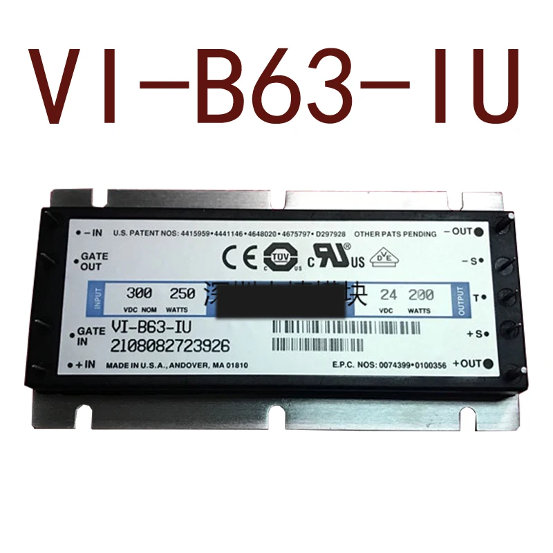

Оригинал -- VI-B63-IU VI-B63-MU 24V200W 1 год гарантии {фото склада}