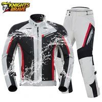 herobiker waterproof motorcycle racing suit protective gear motorcycle jacketmotorcycle pants hip protector moto clothing set