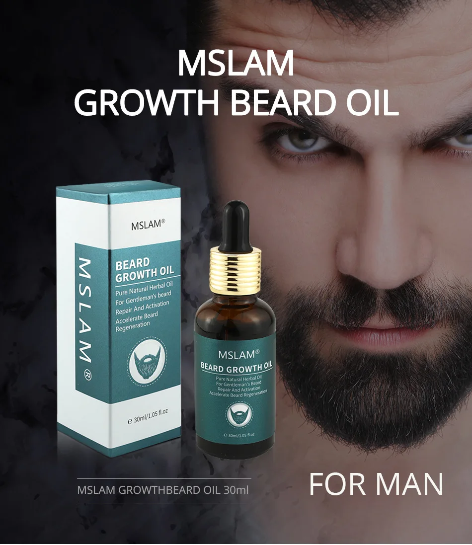 

Beard Oil Nourishes Smooth Luster Beard Care Men's Shaping Beard care