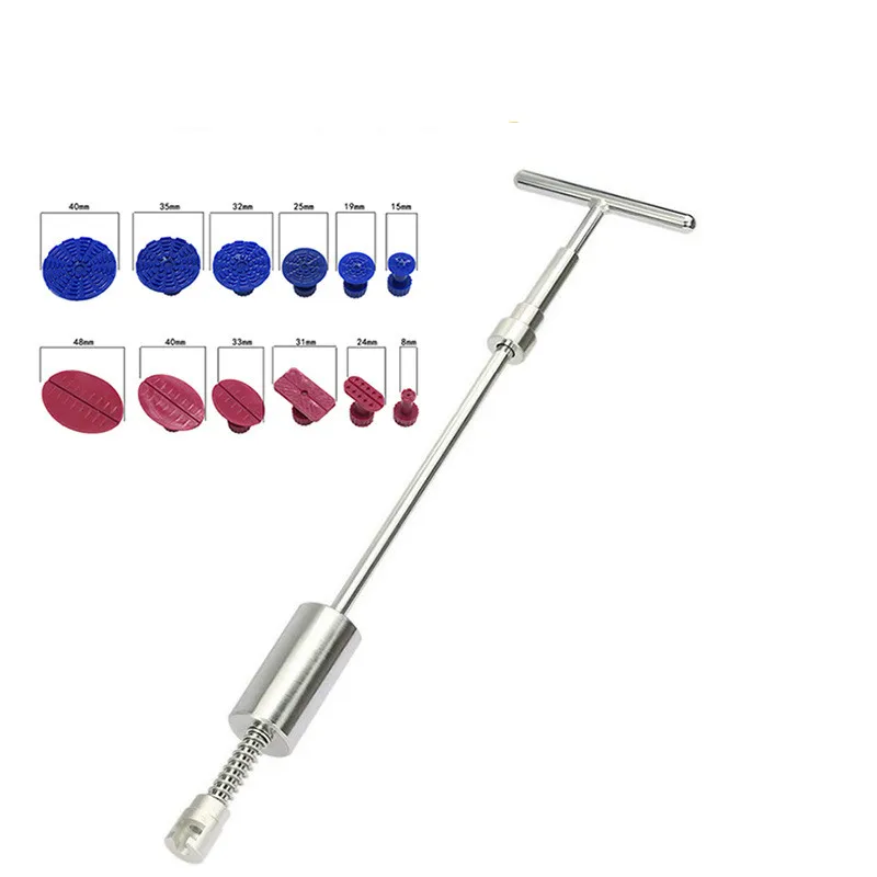 Для автомобиля без краски набор инструментов для ремонта вмятин 2 в 1 горка