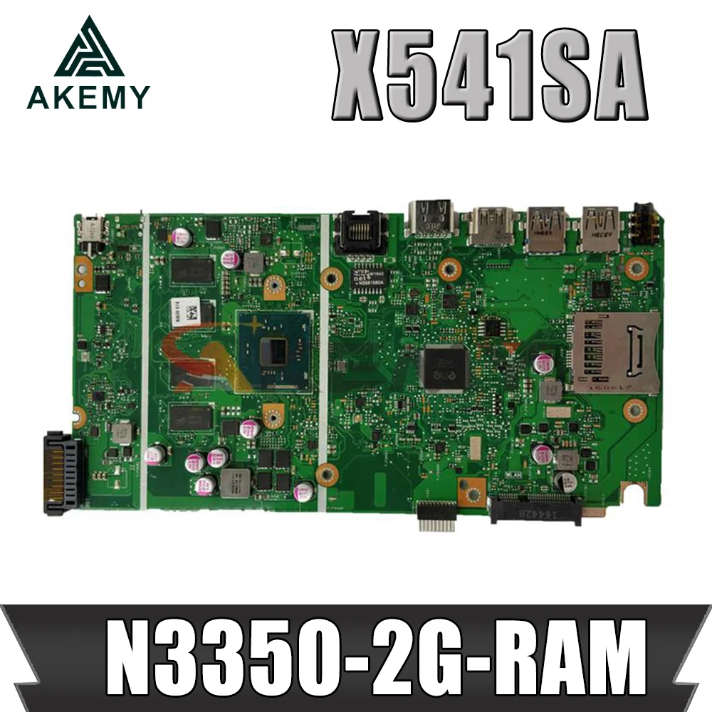 

X541 for ASUS NEW X541NA X541N A541N N3350-2G-RAM laptop motherboard mainboard 100% test OK