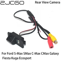zjcgo car rear view reverse back up parking camera for ford s max smax c max cmax galaxy fiesta kuga ecosport