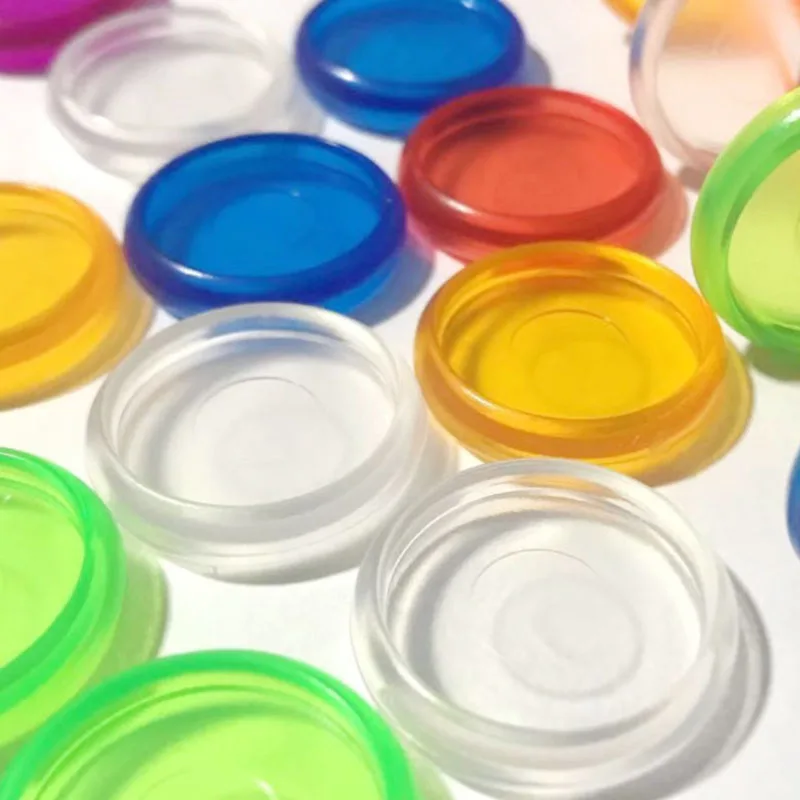 Прозрачный пластиковый блокнот с грибами 100 шт. дисковая переплетка для