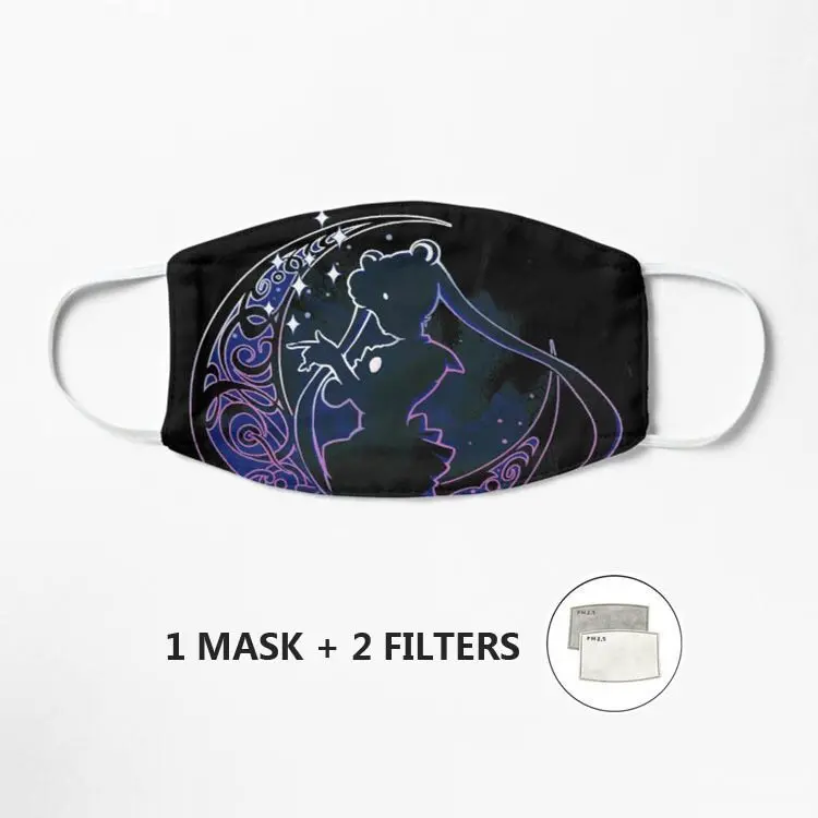 

The Sailor Mask Face Mask Reusable Filter Pad Pollution Activated Carbon kids adult Mask