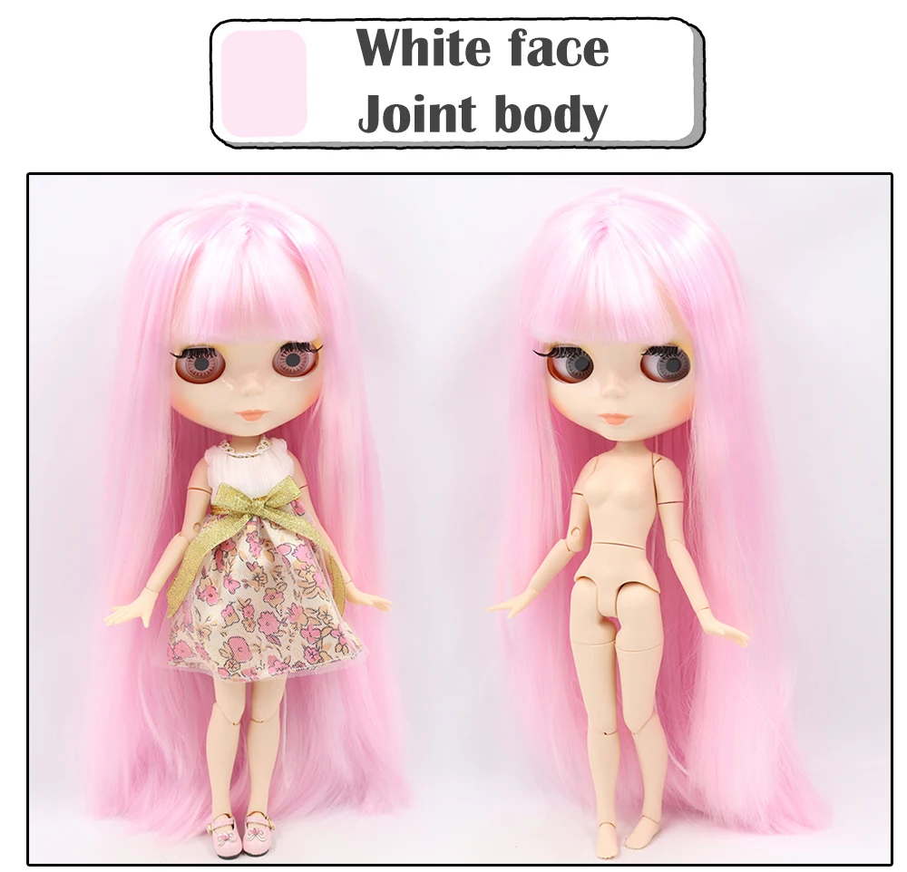 ICY Blyth Кукла № 1 глянцевое лицо белая кожа сустава тела 1/6 BJD Специальная цена 1/4 BJD, Pullip, Jerryberry, Licca игрушка подарок