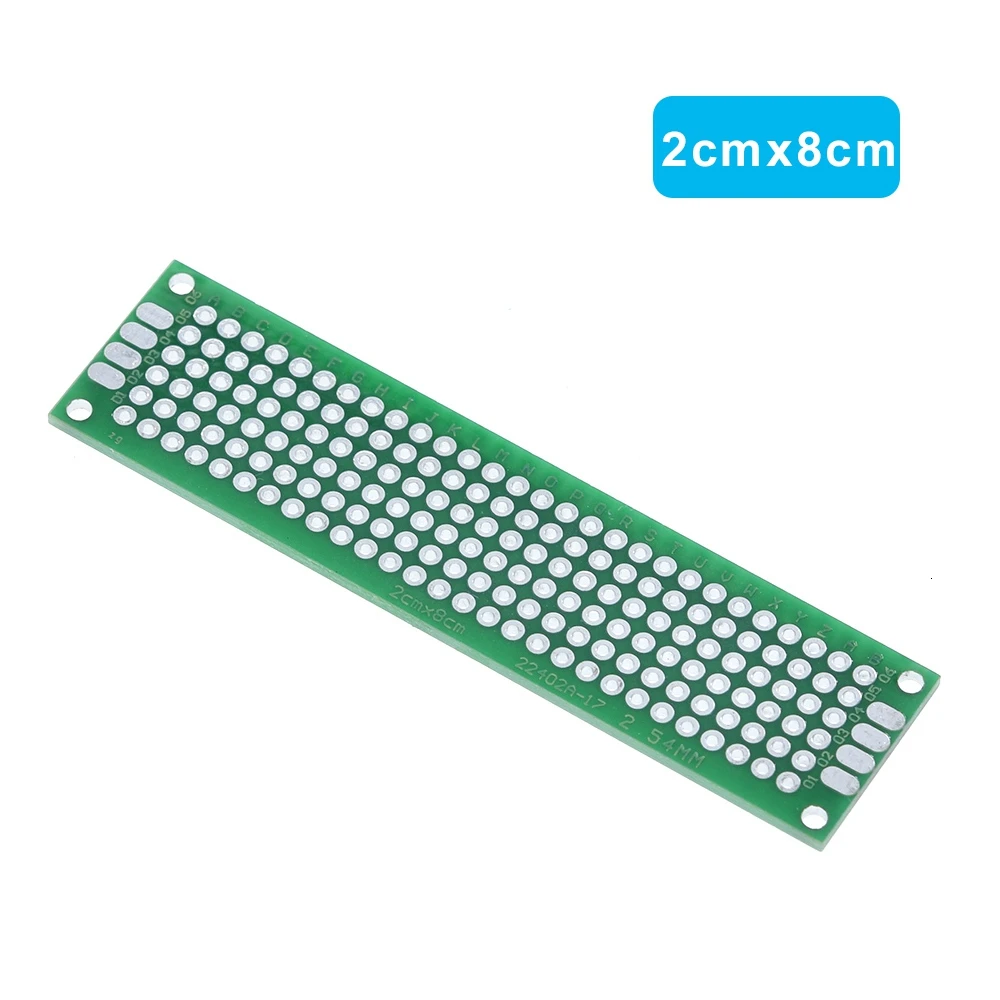 Дропшиппинг 4 шт. 5x7 4x6 3x7 2x8 см двухсторонний медный Прототип pcb универсальная